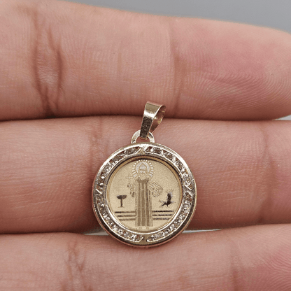 Saint Benedict 14K Gold Pendant