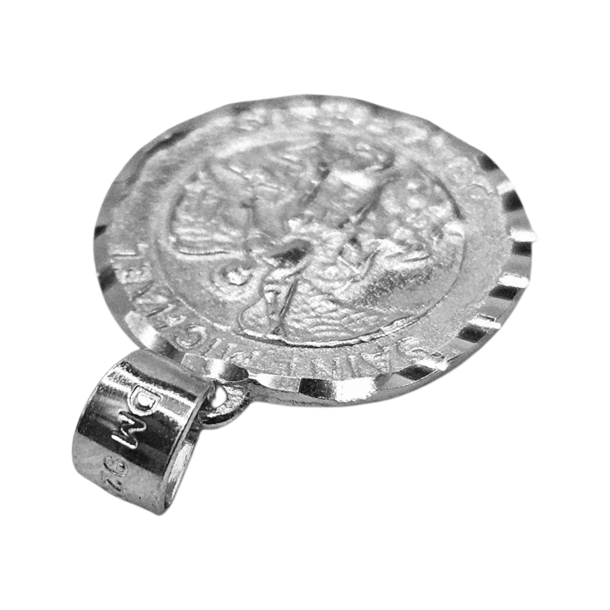 Saint Michael Pendant 925 Silver Dainty