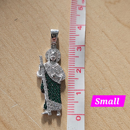 San Judas Silver 925 Pendant Saint Jude