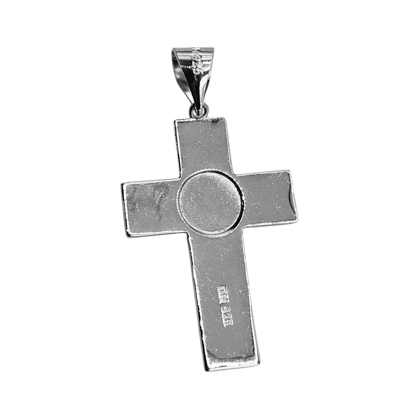 Scapular Cross Pendant Silver 925 Four Way