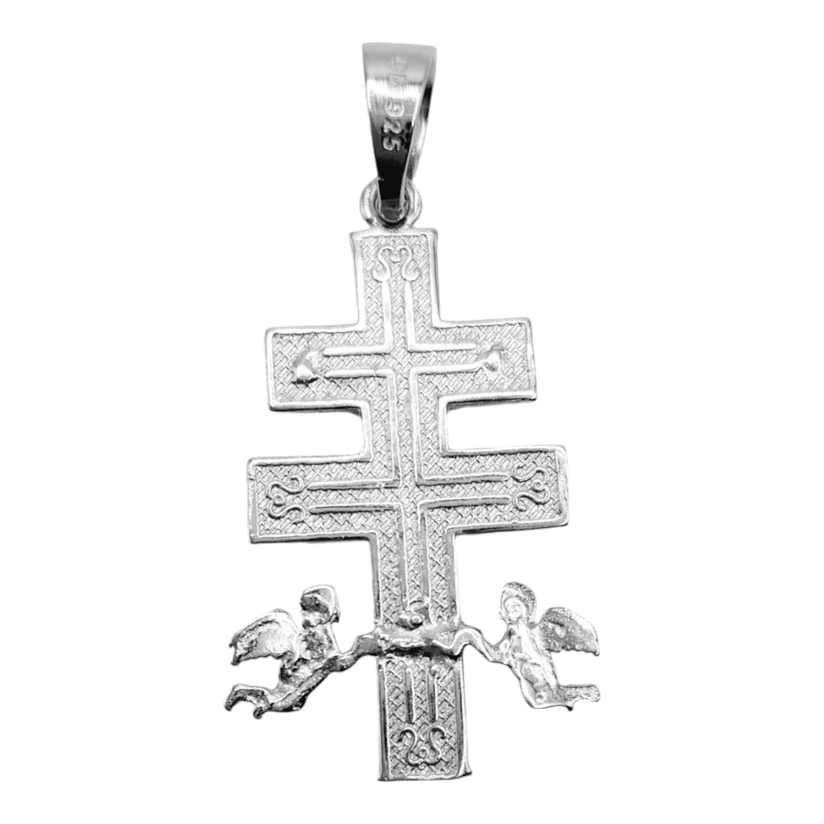 Sterling silver Caravaca cross pendant necklace | Used - like new Sterling silver Caravaca cross pendant necklace | Used - like new