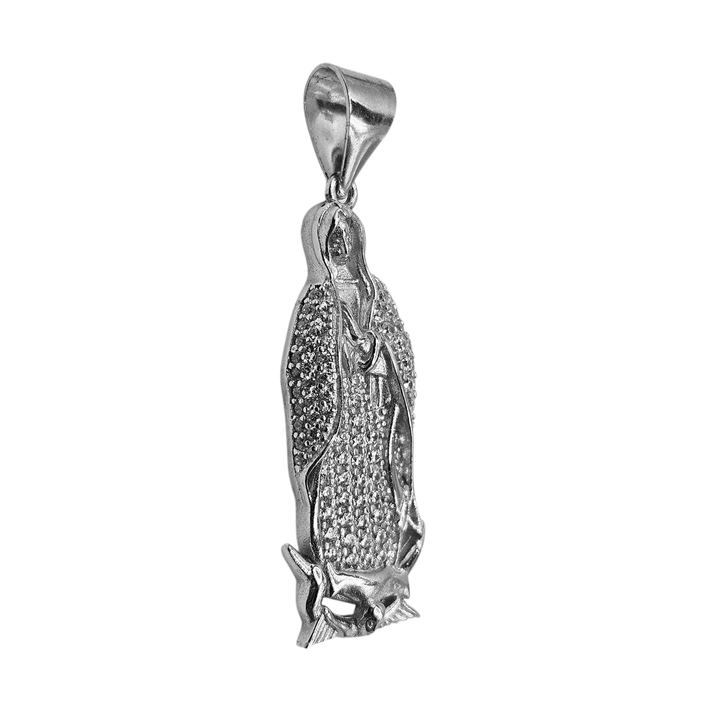 Sterlin Silver Pendant Virgin Mary