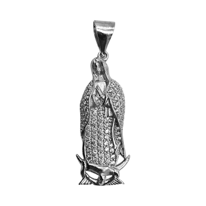Sterlin Silver Pendant Virgin Mary