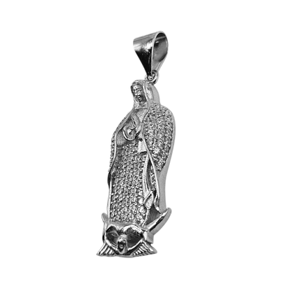 Sterlin Silver Pendant Virgin Mary