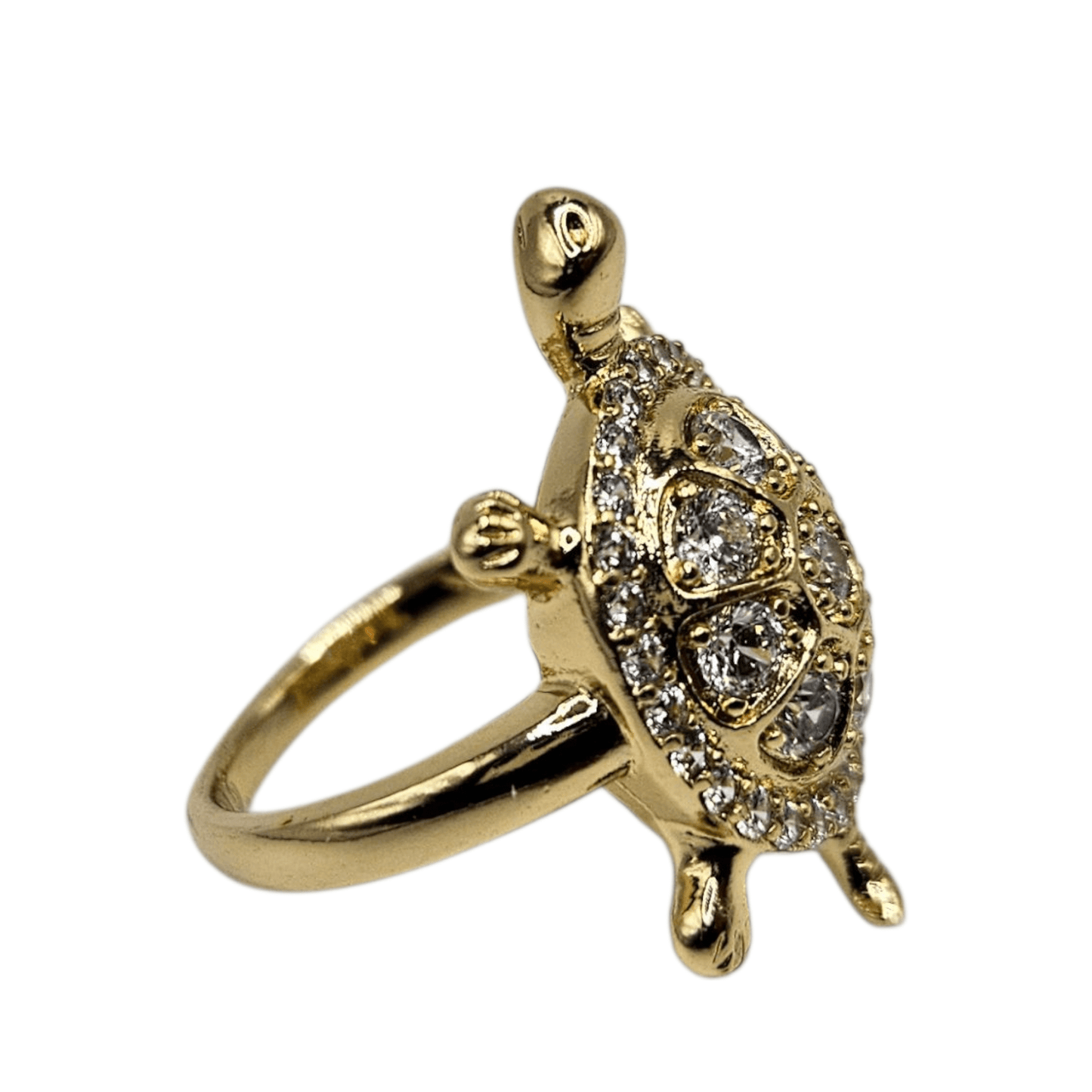 Turtle Ring 14k Gold Plated for Women