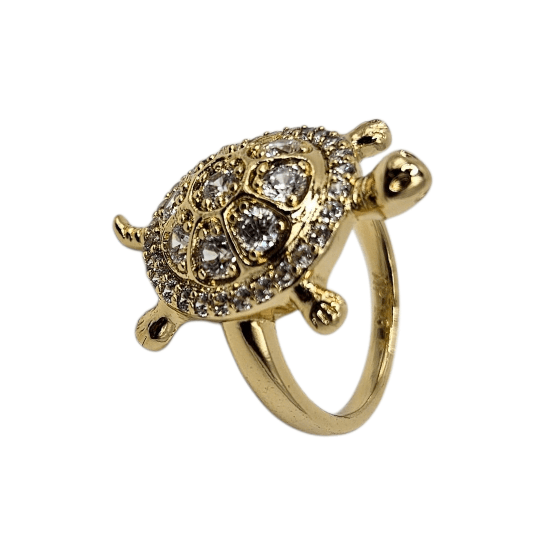 Turtle Ring 14k Gold Plated for Women