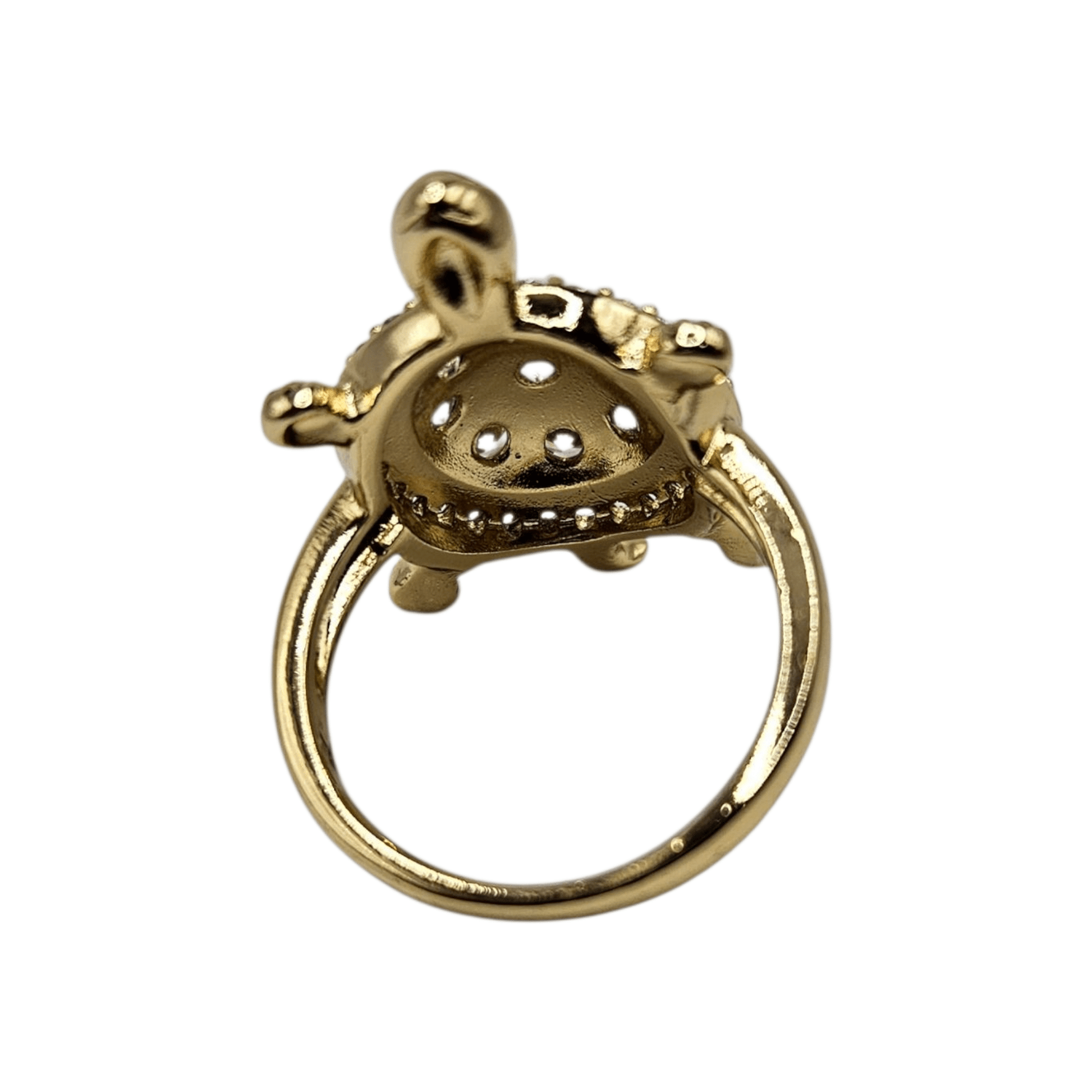 Turtle Ring 14k Gold Plated for Women