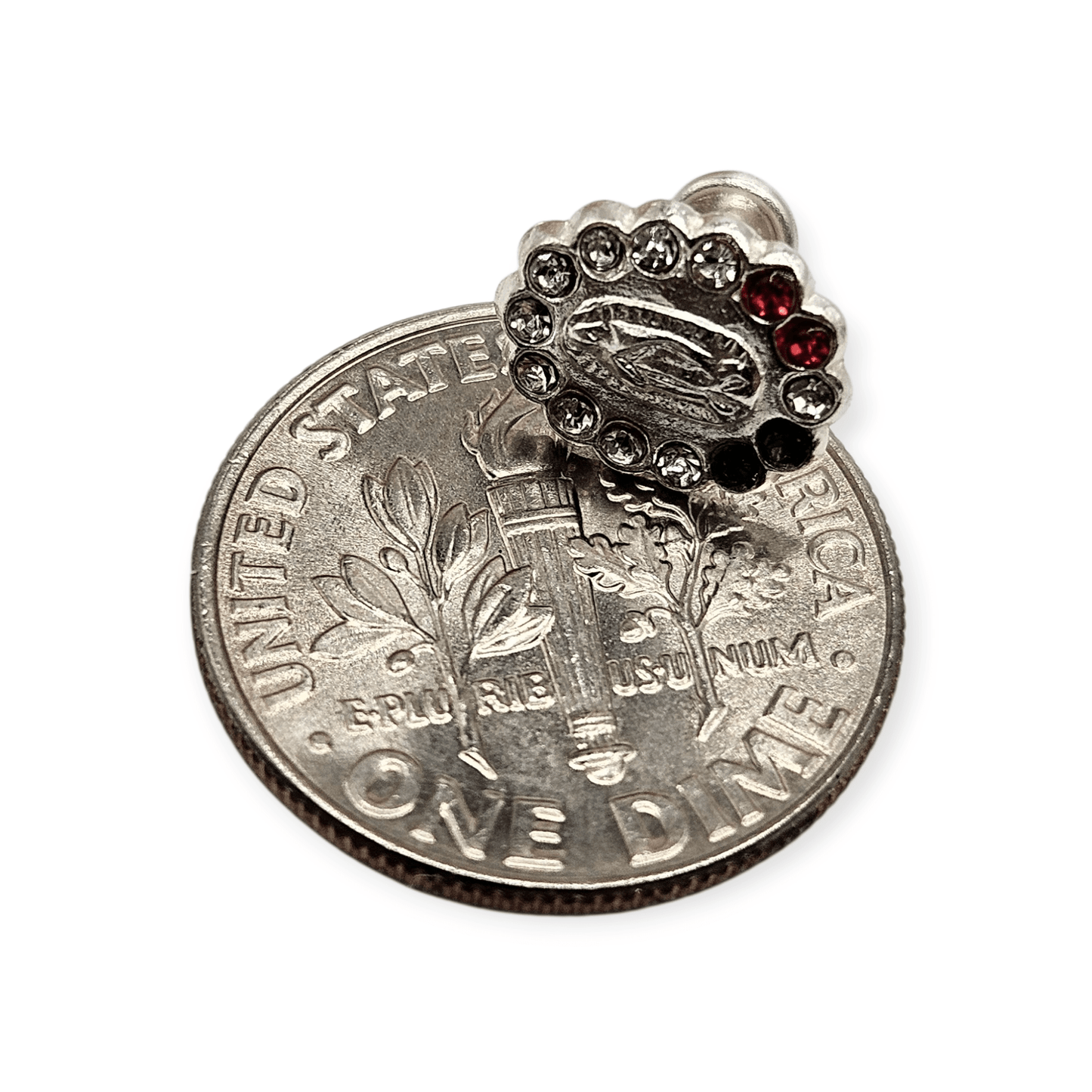 Virgen Maria S925 Silver Baby Earrings